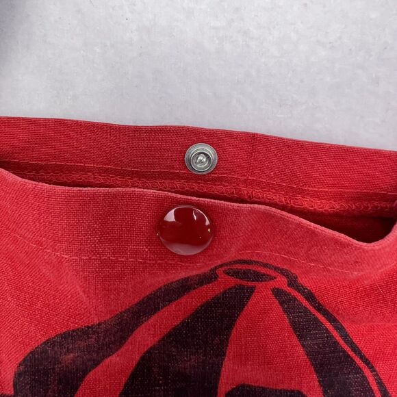 University of Georgia Red Canvas Tote Bag UGA Bulldogs Double Sided - Picture 11 of 11